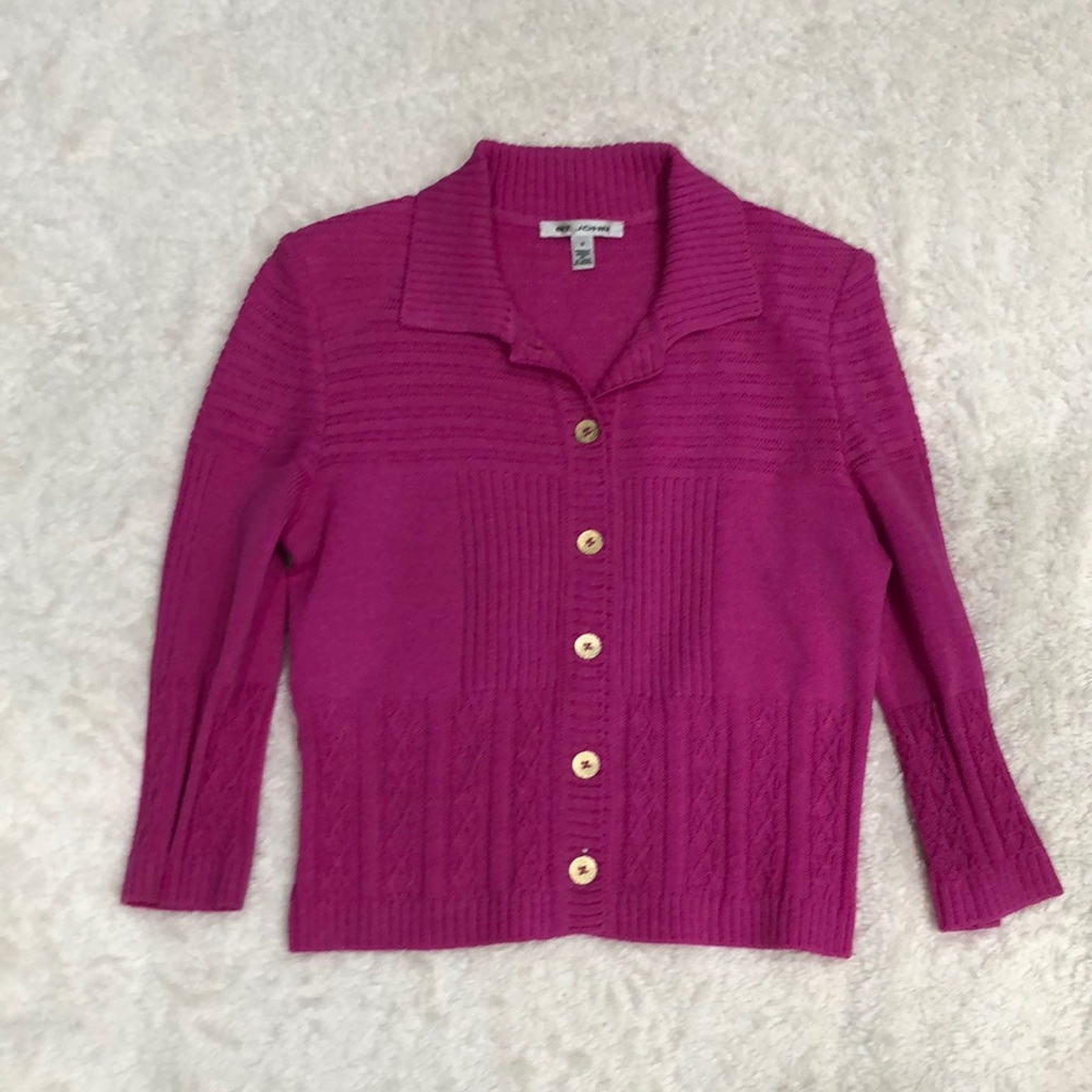 St. John Pink Sweater